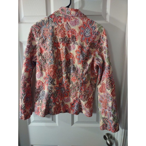 Joni B Top Size M Multicolor Thick Long Sleeve Button - Picture 4 of 9